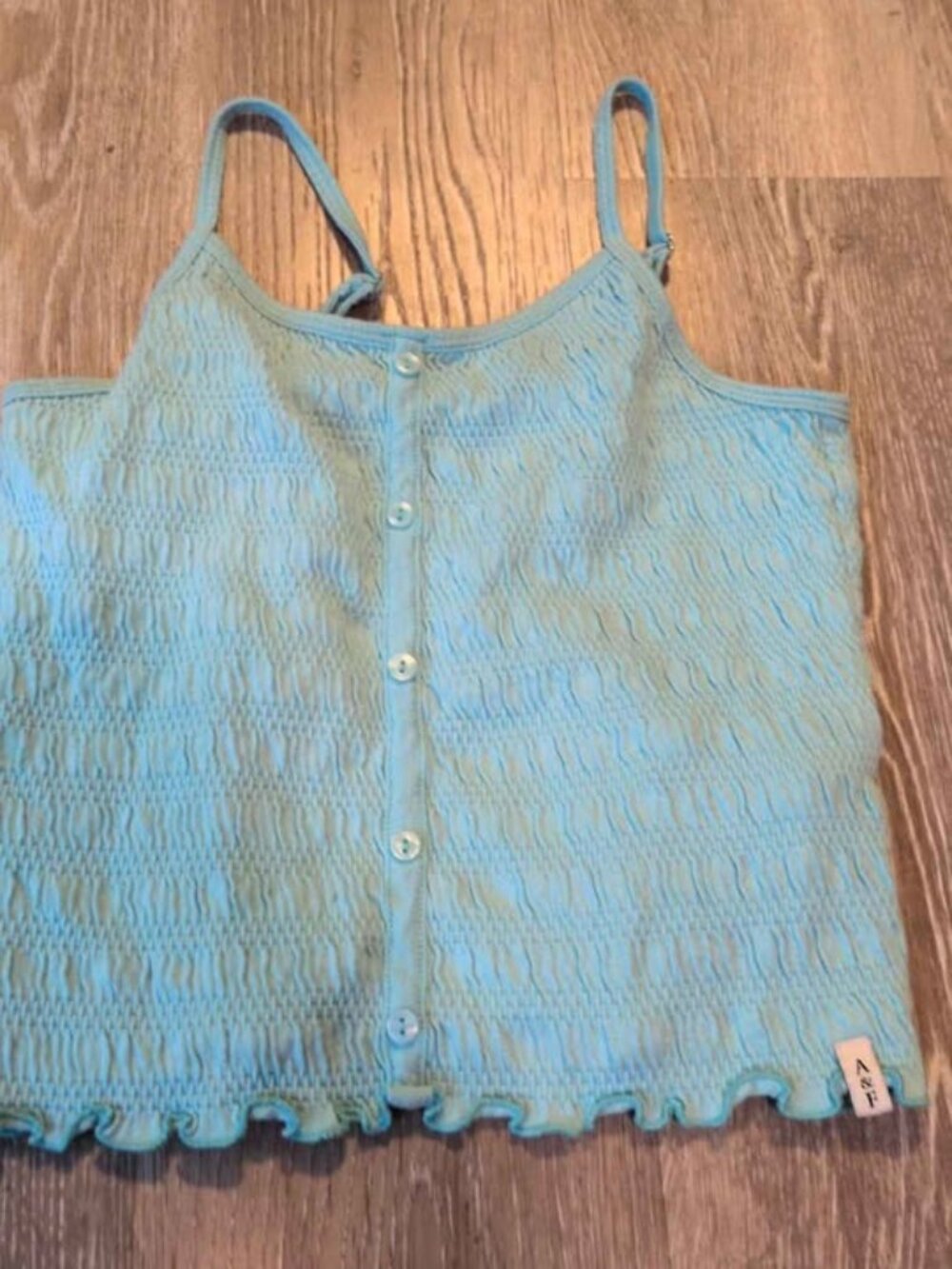 Abercrombie Smocked Cami Top 9/10 girls